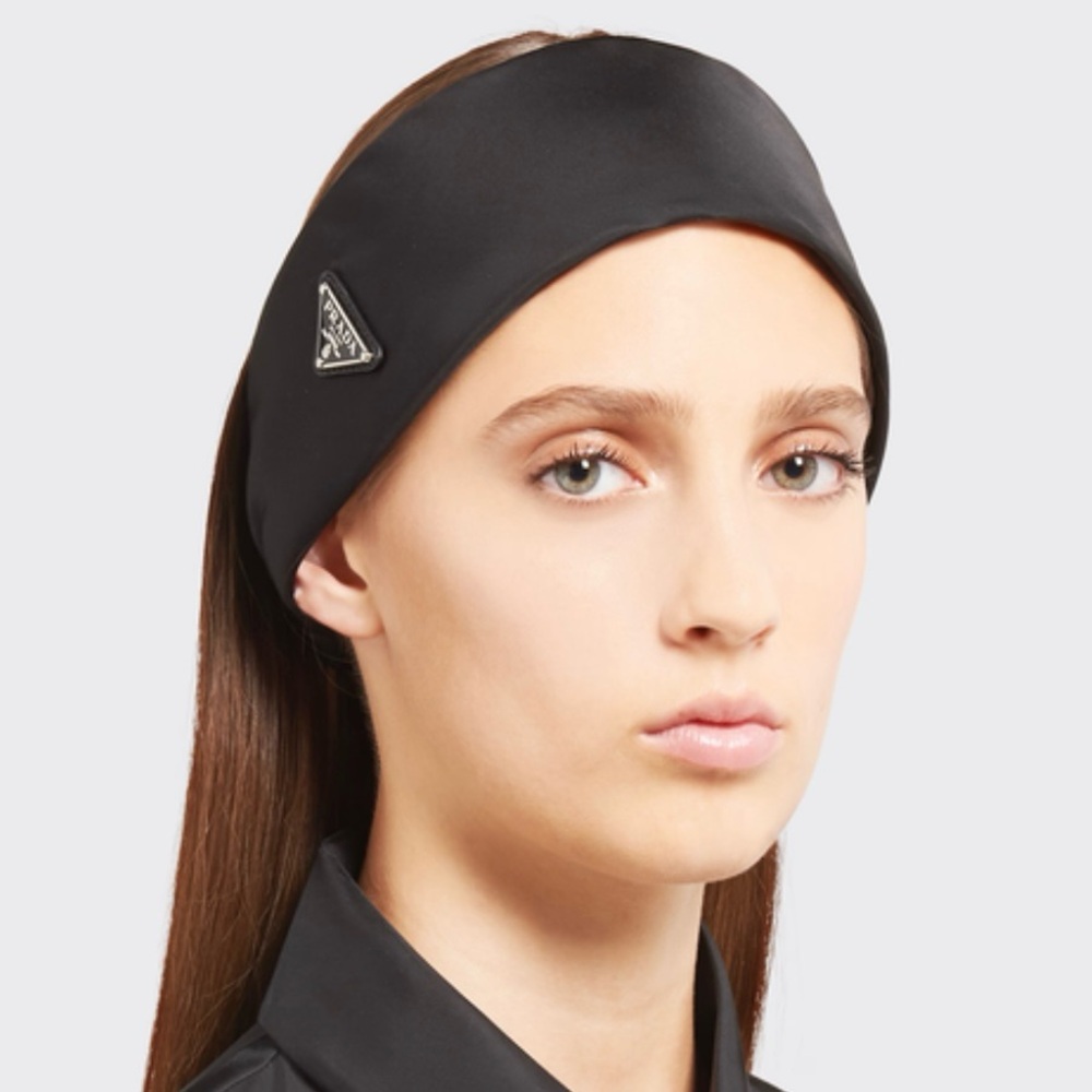 Prada Black Headband